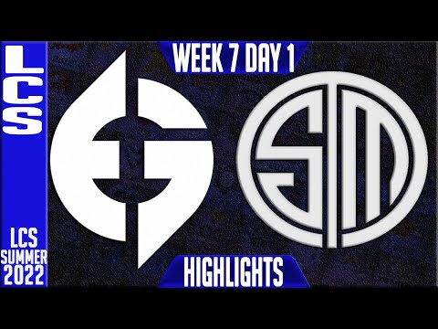 EG vs TSM Highlights | LCS Summer 2022 W7D1 | Evil Geniuses vs Team Solomid