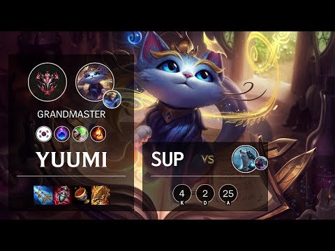 Yuumi Support vs Volibear - KR Grandmaster Patch 10.9