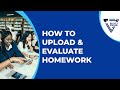 How To Upload And Evaluate Homework For Teachers And Students