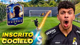UM INSCRITO FOI ATÉ O CAMPO PRA ME DESAFIAR 😨 *quem venceu?*