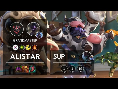 Alistar Support vs Maokai - KR Grandmaster Patch 11.3
