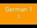 Learn German - Lesson 3
