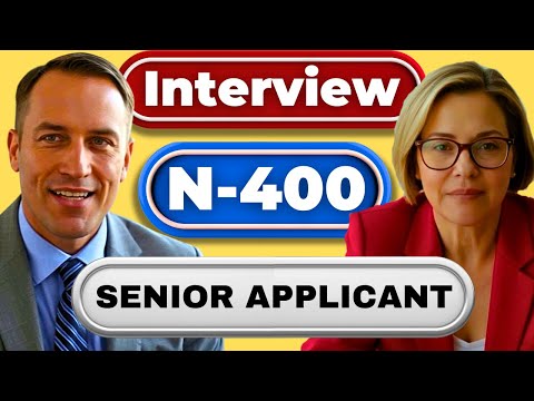 2025 N-400 Application U.S. Citizenship Mock Interview Senior Applicant, Based On Real Experience
