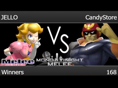 MNM 168 - JELLO (Peach) vs CandyStore (C Falcon) Winners - Melee
