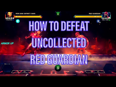 How To Defeat Red Guardian Uncollected | Marvel Contest Of Champions