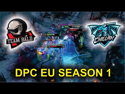 TEAM BALD vs CHILLAX - DPC WEU Tour 1: Division II Dota 2 Highlights