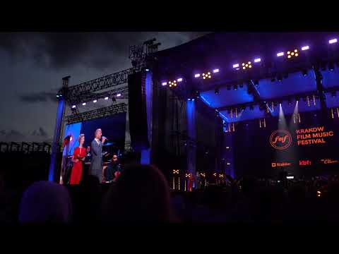Kraków Film Music Festival 2021 (a little humour when working on stage and a baby's timely reaction)