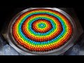 ASMR COLORFUL M M Chocolate ICECREAM ROLLS Ice Rolls World