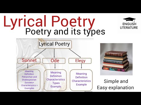 Lyrical Poetry and its types