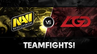 Teamfights! by Na`Vi vs LGD @ DAC 2015