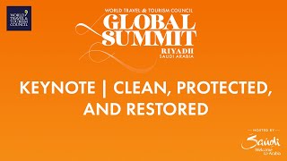 WTTC Global Summit Saudi Arabia 2022 Keynote - Clean, Protected, and Restored (Japanese)