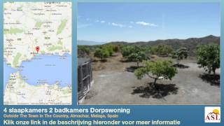 preview picture of video '4 slaapkamers 2 badkamers Dorpswoning te Koop in Outside The Town In The Country, Almachar, Malaga'