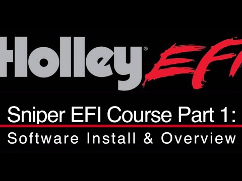 Holley Sniper EFI Training Part 1: Laptop Software Installation | Evans Performance Academy