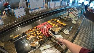 Day 1 of Jewel of the seas check-in and windjammer