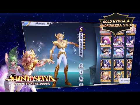 💥Gold Hyoga & Nebula Shun💥