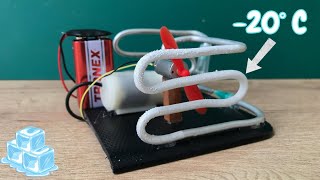 Cómo Hacer un Prototipo Mini AC - CONGELADOR Casero | ❄DIY CLHI❄