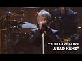 Bon Jovi You Give Love A Bad Name Live From Rock And Roll Rall Of Fame