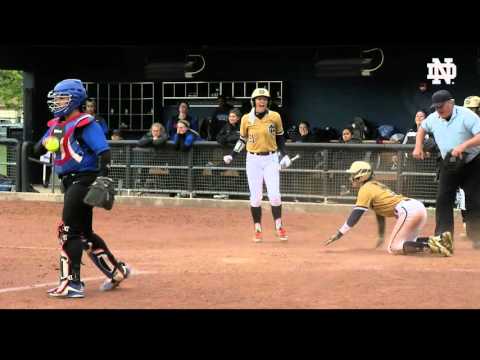 Notre Dame vs. DePaul Softball Highlights