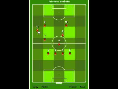 Primeiro embate - tática - Grêmio Santanense, Sokker Manager.