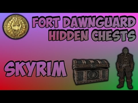 How to Get to the Hidden Chests in Fort Dawnguard