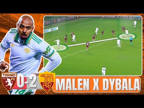 Malen Scores on Roma Debut as Dybala Takes Him to Another Level | Torino 0-2 Roma Reaction