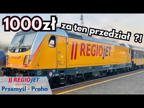 I Spent €226 on a Private Compartment on a RegioJet Train… Was It Worth It?! 🇵🇱➡️🇨🇿
