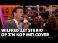 Wilfred zet Vandaag Inside-studio op z'n kop met cover van Bloed, zweet en tranen!