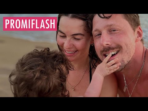 Renata und Valentin Lusin feiern Stellas ersten Geburtstag