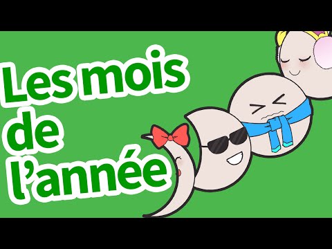 Les mois de l'année