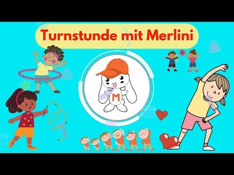 Turnstunde mit Merlini | Kinderlieder zum Tanzen | Kinderturnen | Musik für Kinder