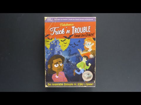 Kooperative Kartenspiele - Trick n trouble - ein Stichspiel für 3 Personen - Regelvorstellung/Review