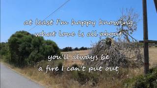 George Strait - A Fire I Can't Put Out (with lyrics)