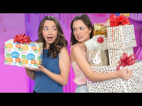 Twins Swap Birthday Gift Exchange - Merrell Twins