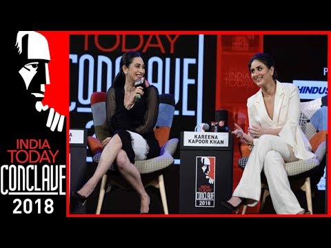 Sridevi, Madhuri Inspired Me To Act: Kareena Kapoor With Sister Karisma | IT Conclave 2018