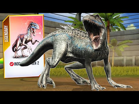 INDORAPTOR GEN 2 UNLOCKED | NEW SUPER-HYBRID!! 🌍 Jurassic World: The Game