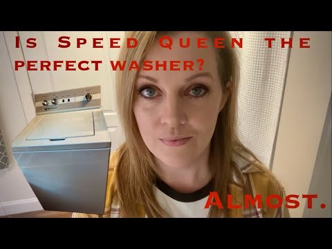 Speed Queen TC5 Washer Review After 1 Year