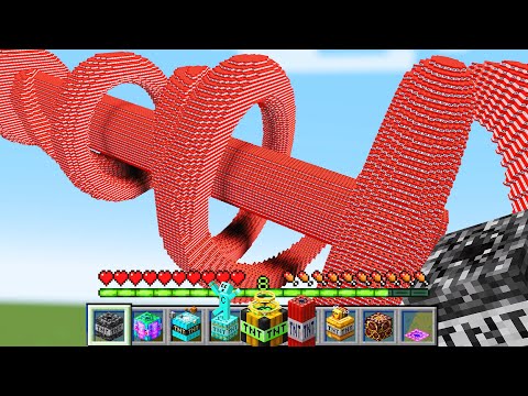 Minecraft but there is Super TNT