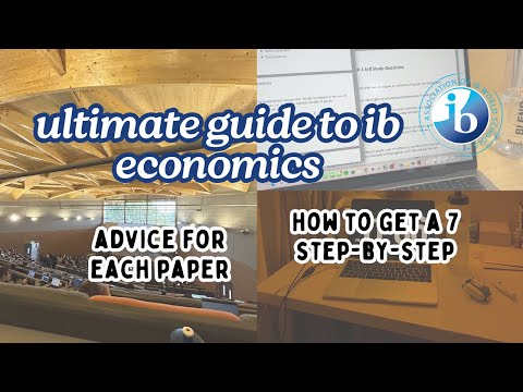 📓 how to EASILY get a 7 in ib economics | tips, tricks & advice!