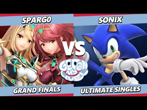 GOML 2023 GRAND FINALS - Spargo (Pyra Mythra) Vs. Sonix (Sonic) Smash Ultimate - SSBU