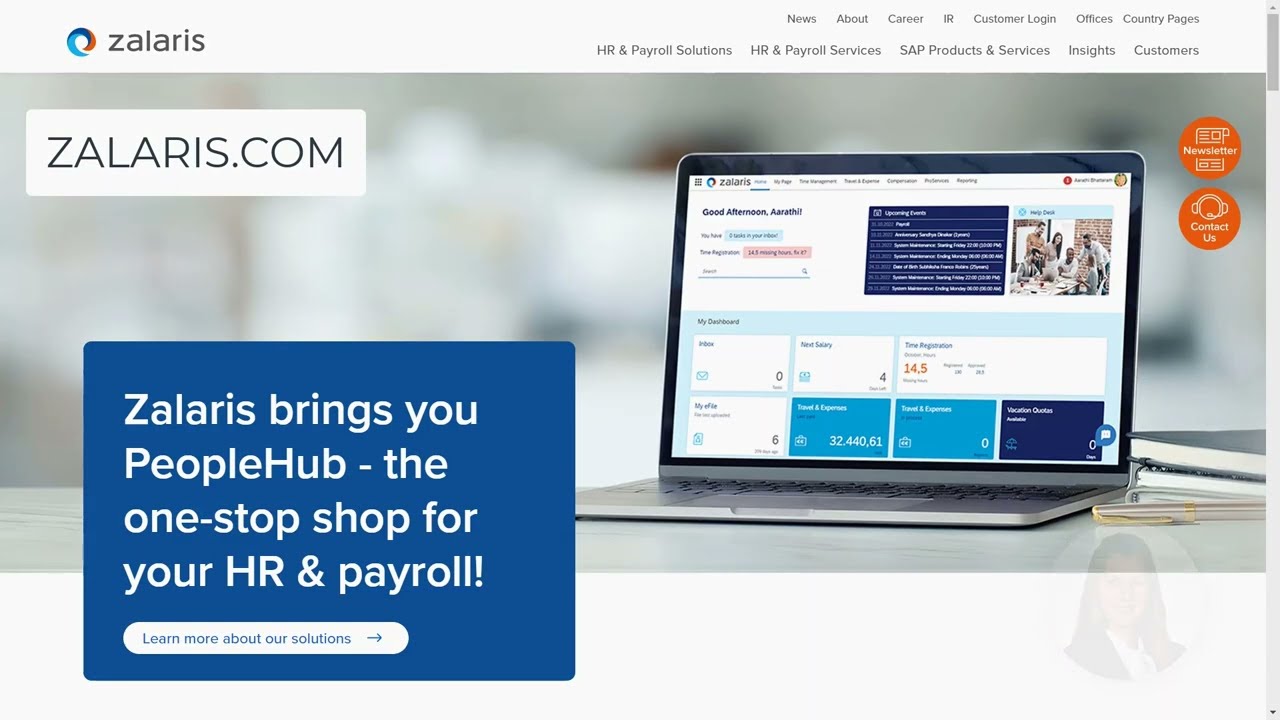 Zalaris PeopleHub: Streamline HR Operations