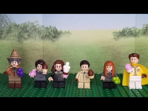 LEGO  Harry Potter ice cream making stop motion happy national ice cream day