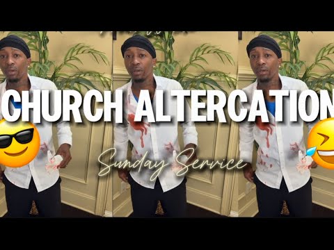 Dude Gets Into An Altercation With The Pastor 