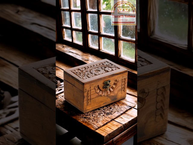 صندوق خشبي منحوت