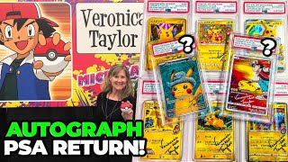 I Got My Pokemon Cards Signed By Veronica Taylor And Then Graded By PSA!