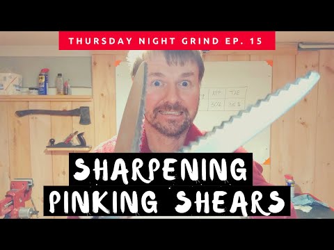 TNG Ep. 15: Sharpening Pinking Shears on a Twice As Sharp