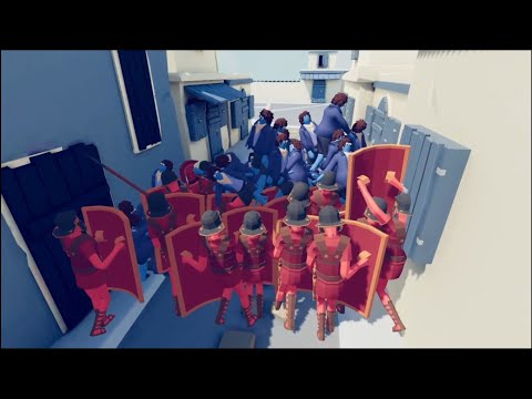 Halfling vs Rome & Spartan - Totally Accurate Battle Simulator TABS