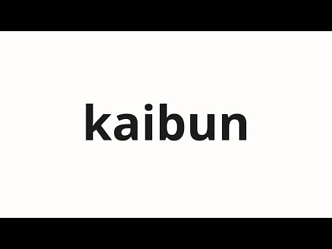 How to pronounce kaibun | 回文 (Circularities in Japanese)