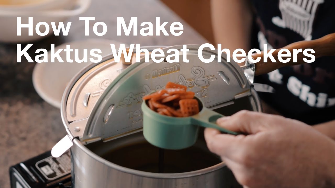 How To Make - Kaktus Wheat Chechers
