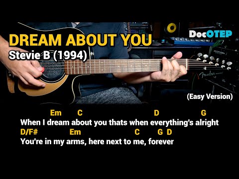 Dream About You - Stevie B (Easy Guitar Chords Tutorial with Lyrics)