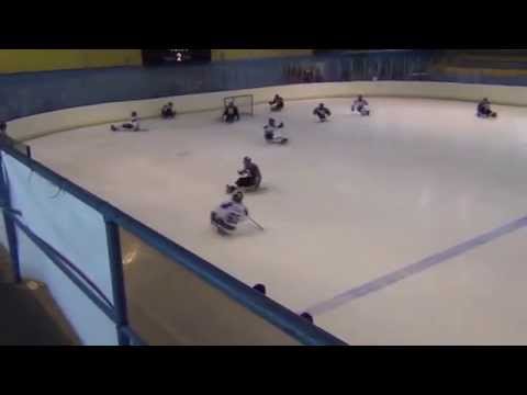 HC Sparta Praha Sledge hokej vs Karlovy Vary